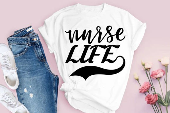 Nurse SVG Design: Graphics for T-Shirt Designs