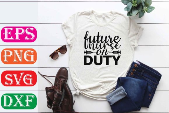 Nurse SVG Design: Graphics for T-Shirt Designs