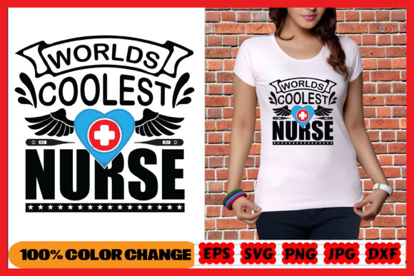 Nurse SVG for T-Shirt Designs and Graphics
