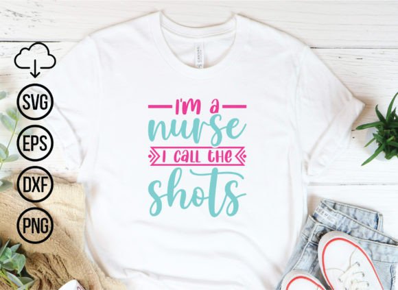 Nurse SVG for T-Shirt Designs & Graphics