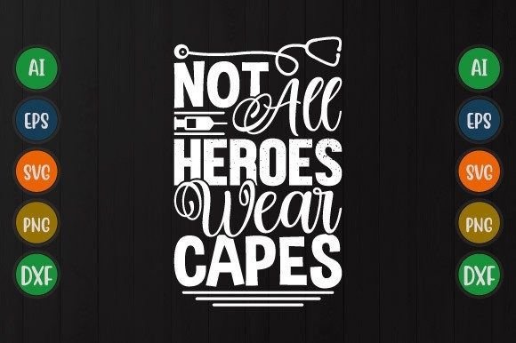 Nurse SVG for T-Shirt Designs & Graphics