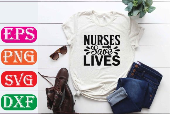 Nurse SVG Graphics for T-Shirt Designs