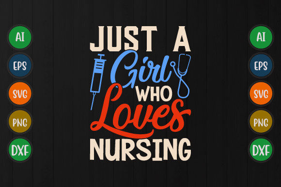 Nurse SVG Graphics for T-Shirt Designs