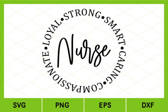 Nurse Svg: Premium Graphics for Print Templates
