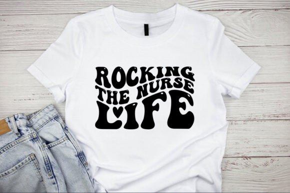 Retro Nurse SVG: Graphics for T-Shirt Designs