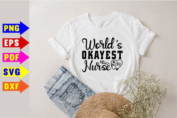 Review: World’s Okayest Nurse SVG for Embroidery